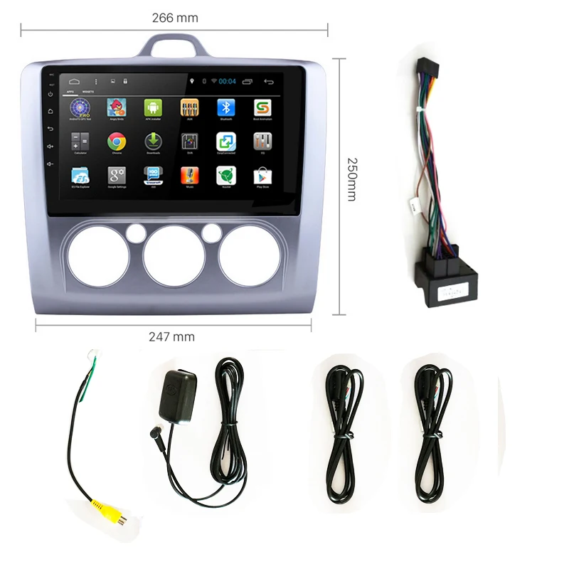 Автомагнитола 2 din на Android 8 1 для Ford Focus Exi MT 2004 2005 2006-2008 2009 2010 2011 2012 головное