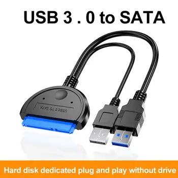 

New USB 3.0 to SATA 2.5inch Hard Disk Drive External HDD Adapter Converter Cable Sata to USB sata III Cable