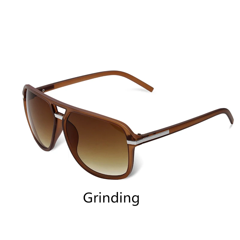 KIJO Модные мужские крутые квадратные стильные градиентные солнцезащитные очки для вождения, Ретро стиль, фирменный дизайн, недорогие солнцезащитные очки Oculos De Sol - Lenses Color: C7