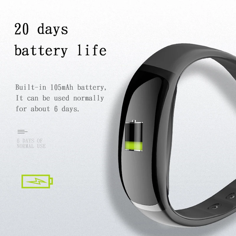 Athletic B70 Smart Watch Bracelet With Color Screen Waterproof Bluetooth Heart Rate Blood pressure Monitoring Fitness Wristband