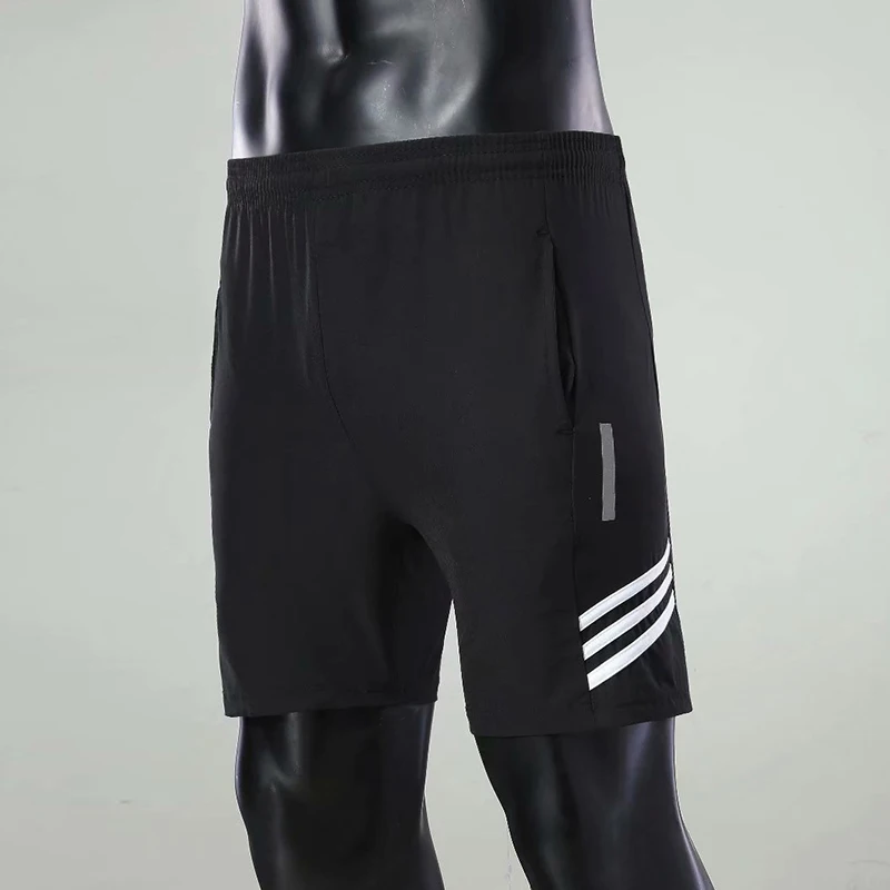 Мужской костюм для фитнеса, повседневный спортивный костюм, мужские колготки, одежда из двух предметов, футболка+ брюки, спортивный костюм - Цвет: 958 shorts