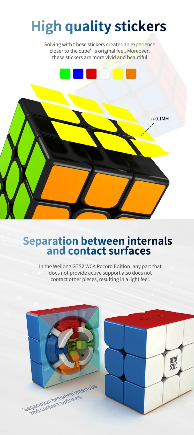 Moyu 3x3x3 куб Weilong GTS2M WCA запись версия 3x3x3 Магнитный куб GTS 2 M 3x3 волшебный куб Weilong GTS2 M 3x3 cubo magico