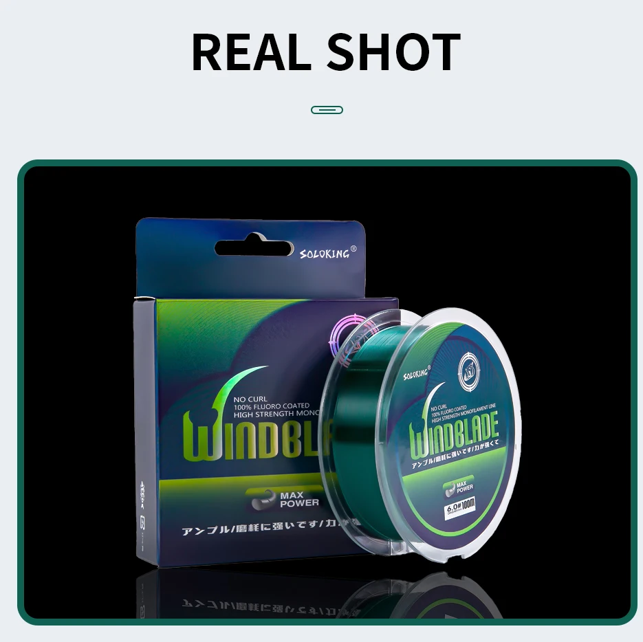 Fishing line Fishing Line 100M 500M Nylon Fishing Line Nylon Monofilament Super Strong 2-46LB Japan Material Carp Trout Reel