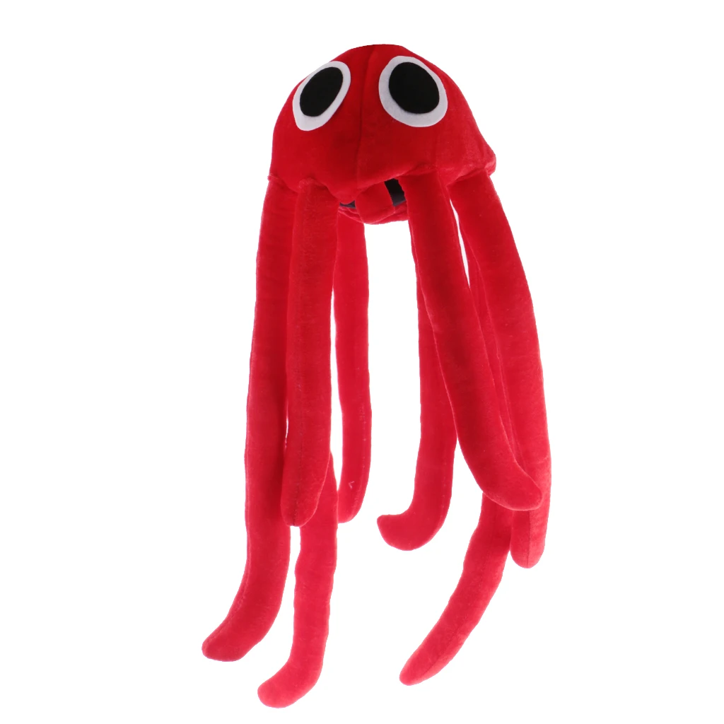 Octopus Hat Large Adult Sea Animal Headgear Halloween Party Fancy Dress