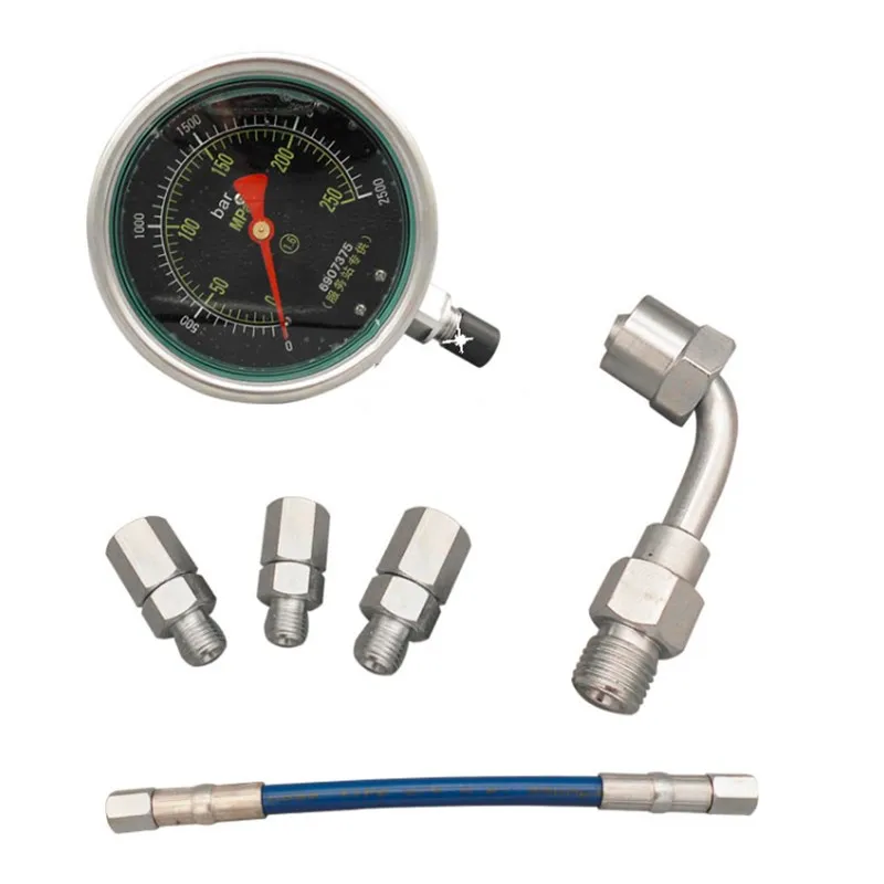 250Mpa/400Mpa Common Rail High Pressure tester for diesel oil circuit common rail plunger common rail tube pressure test gauge