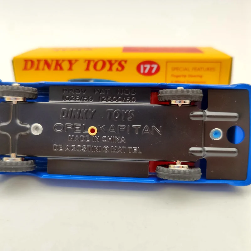 DeAgostini 1/43 Dinky toys 177 Opel capitan Met Vensters коллекция моделей литья под давлением