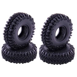 Jante de moyeu de roue à billes en caoutchouc 4 pièces, accessoires de mise à niveau pour Axial SCX24 90081 C10 RC 1/24 RC voiture modifié accessoire pièce de rechange 