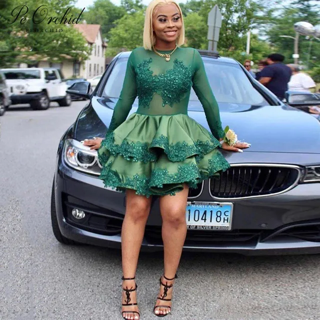 Green Homecoming Dress 