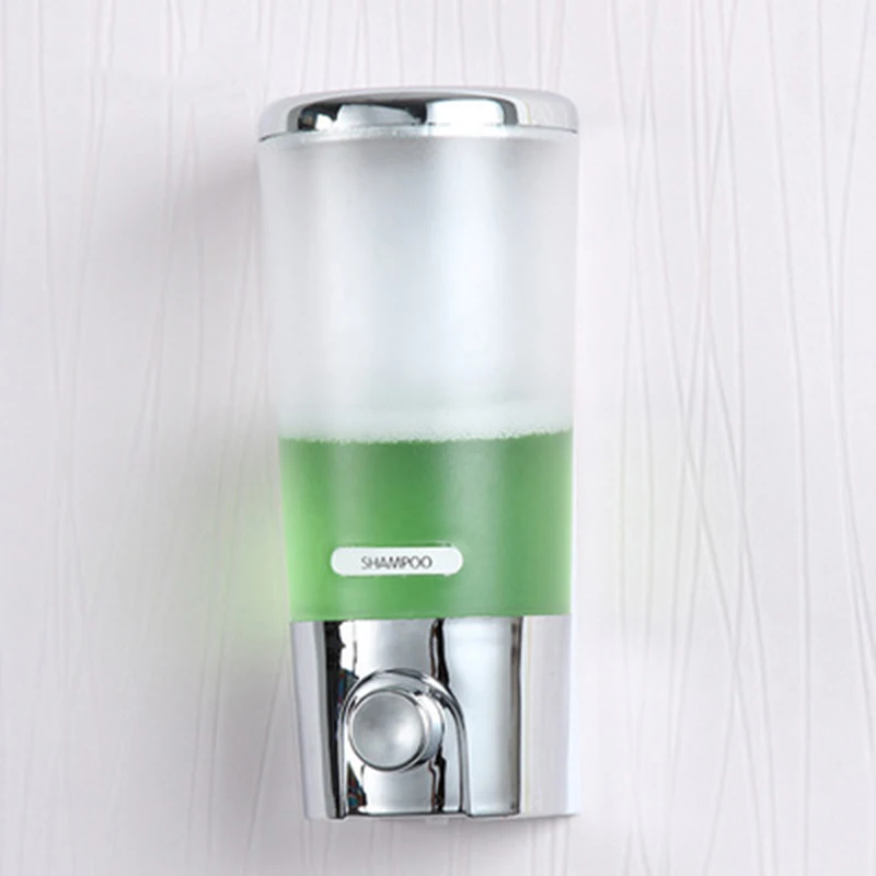 

Wall-mounted Manual Soap Dispensers Single/Double Chamber Shampoo Box Liquid Soap Dispensers Rest Room Washroom Toilet Soap Holder