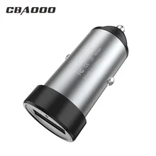 CBAOOO мини USB Автомобильный зарядник Быстрая зарядка для мобильного телефона планшет gps Металл 2A автомобильное зарядное устройство USB Автомобильное зарядное устройство адаптер в автомобиле