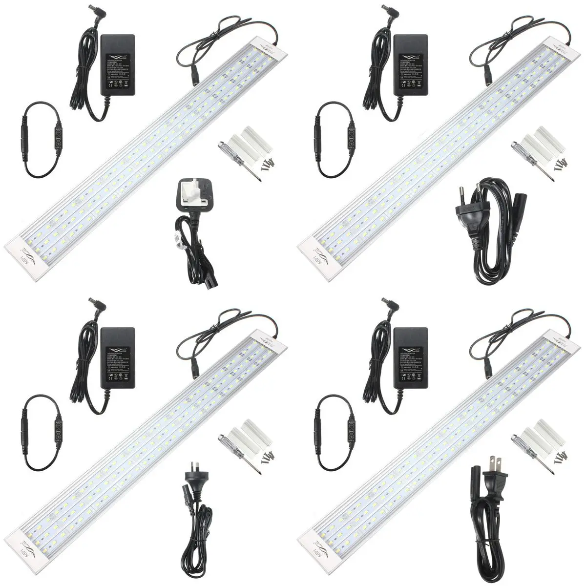 Аквариумные рыбки 33 Вт 50 см 5730 99smd белый панельный светильник AC100-240V водными растениями растущий светильник светодиодный светильник для аквариума