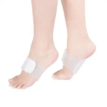 

Silicone foot arch pad buckle bandage foot heart pad flat foot inner eight character correction insole high