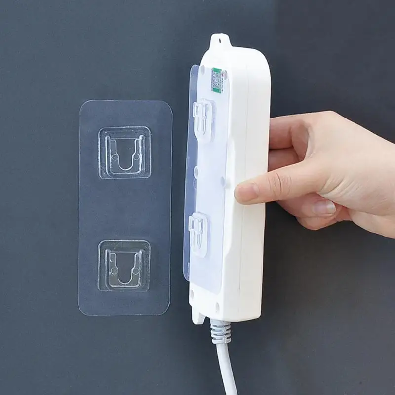 1PC Row-and-plug Fixer Wall Sticker Plug-in Board Router Storage Without Trace Free Punching Shelf TXTB1 | Дом и сад