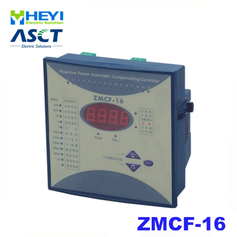

ZMCF-16 контроллер коэффициента мощности, антигармонический контроллер компенсации, 12 encode программа выбора вывода