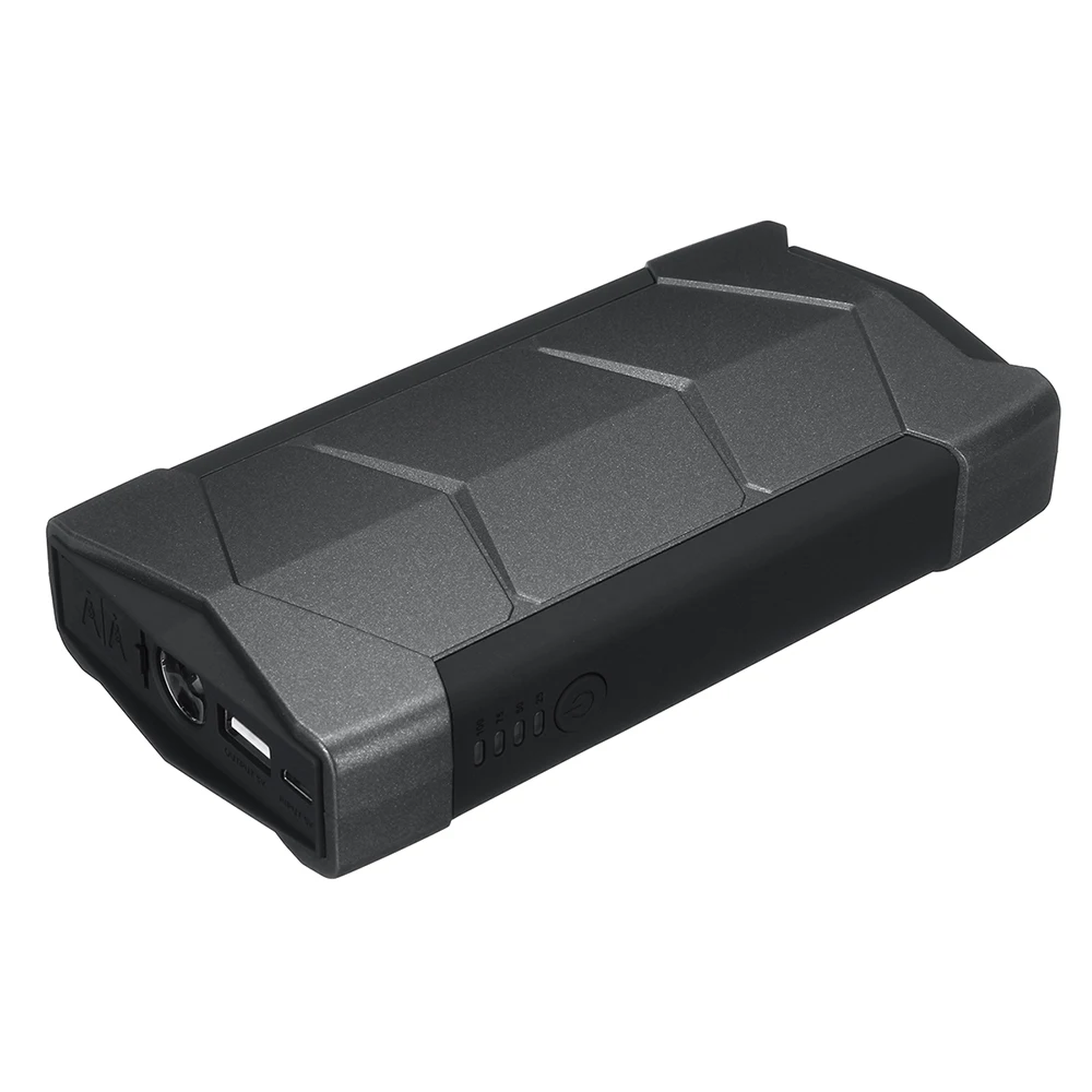 12000mah Multi-Function Car Jump Starter LED Battery Charger Black Auto Mini Portable USB Emergency Power-Bank Booster