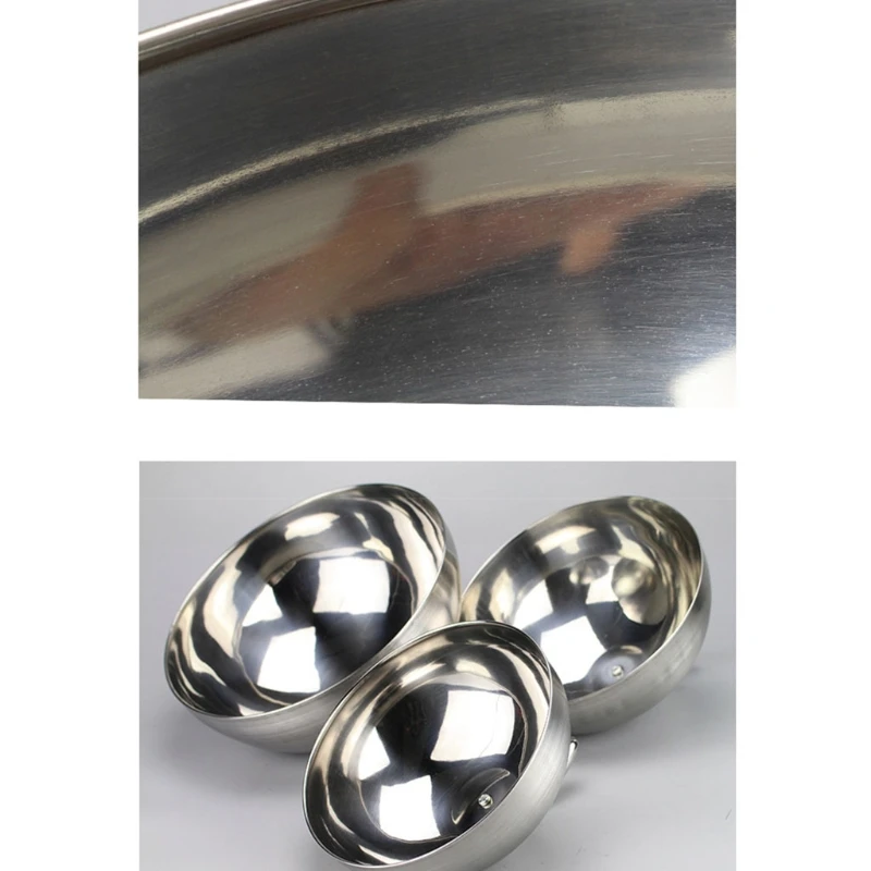 20/24/26/28cm Stainless Steel Steak Cover Teppanyaki Dome Dish Lid Food Cover food cover