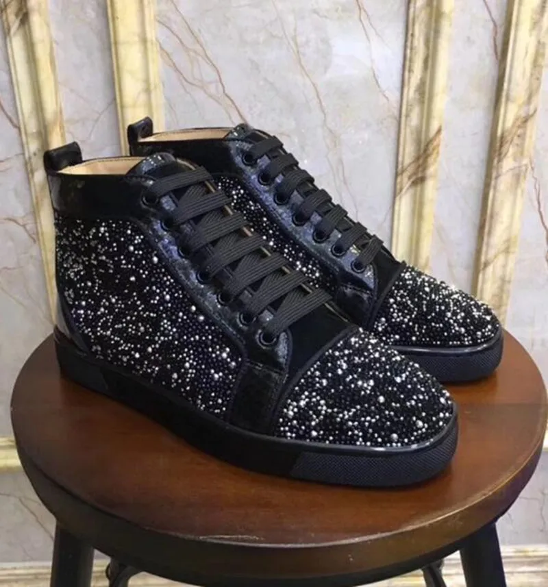 Роскошный бренд Chentel кожа замша Bling размер сверла мужская повседневная обувь для вечеринок Мужская Высококачественная верхняя подошва Tenis Masculino