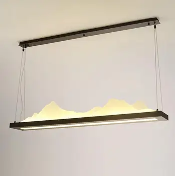 

Modern simple iceberg chandelier creative personality landscape chandelier designer living room lighting hotel office chandelier