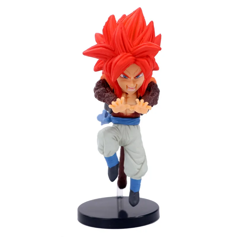 

Wansheng Anime 11 Generation 6-Small Cute qlz Garage Kit Dragon Ball Ultra-Model Powder Hair Goku
