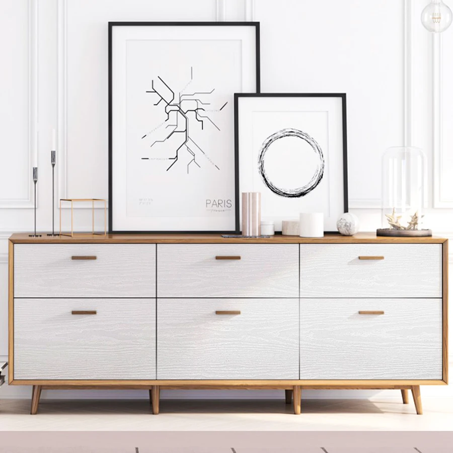 Pure White Selfadhesive Furnitures Renovation Sticker Vinyl Stripe