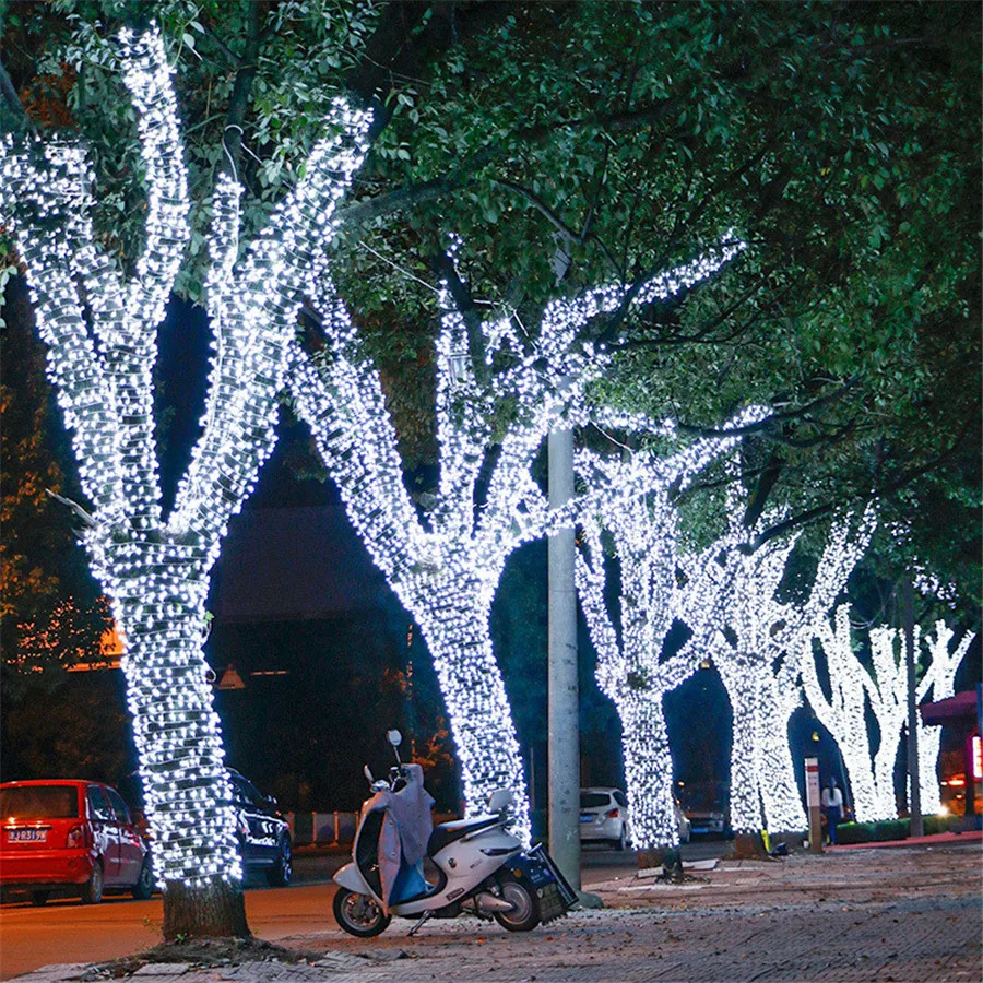 Thrisdar-cordão de luz de fada com 100m,