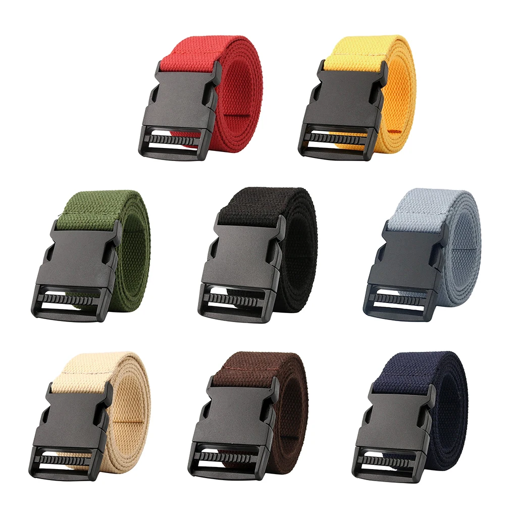 

Canvas Webbing Belt Travel Sport Web Belt Waistband Strap 38mm