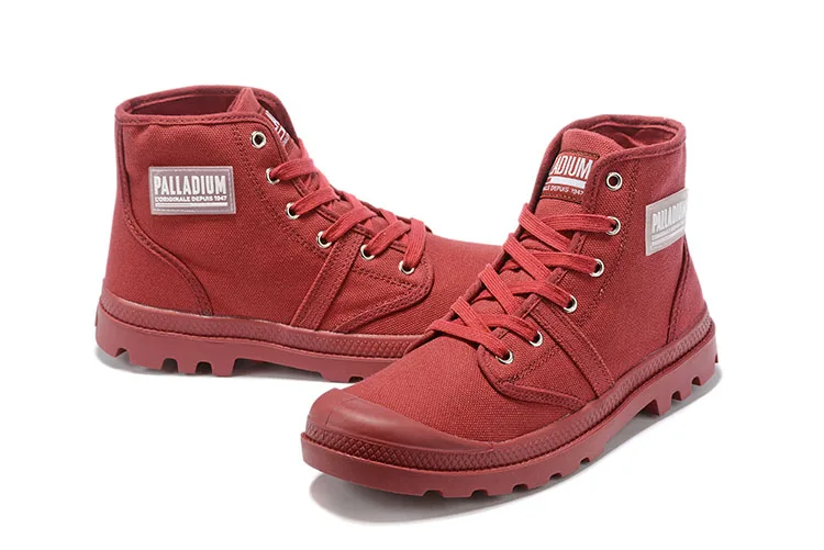 PALLADIUM Pampa/Классическая парусиновая обувь; ботильоны; ковбойские кроссовки; модная парусиновая повседневная обувь; Размеры 35-45