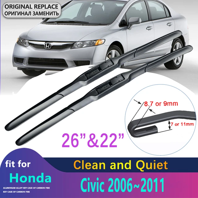 Pegatinas para parabrisas de coche, accesorios para Honda Civic 2006, 2007,  2008, 2009, 2010, 2011 _ - AliExpress Mobile