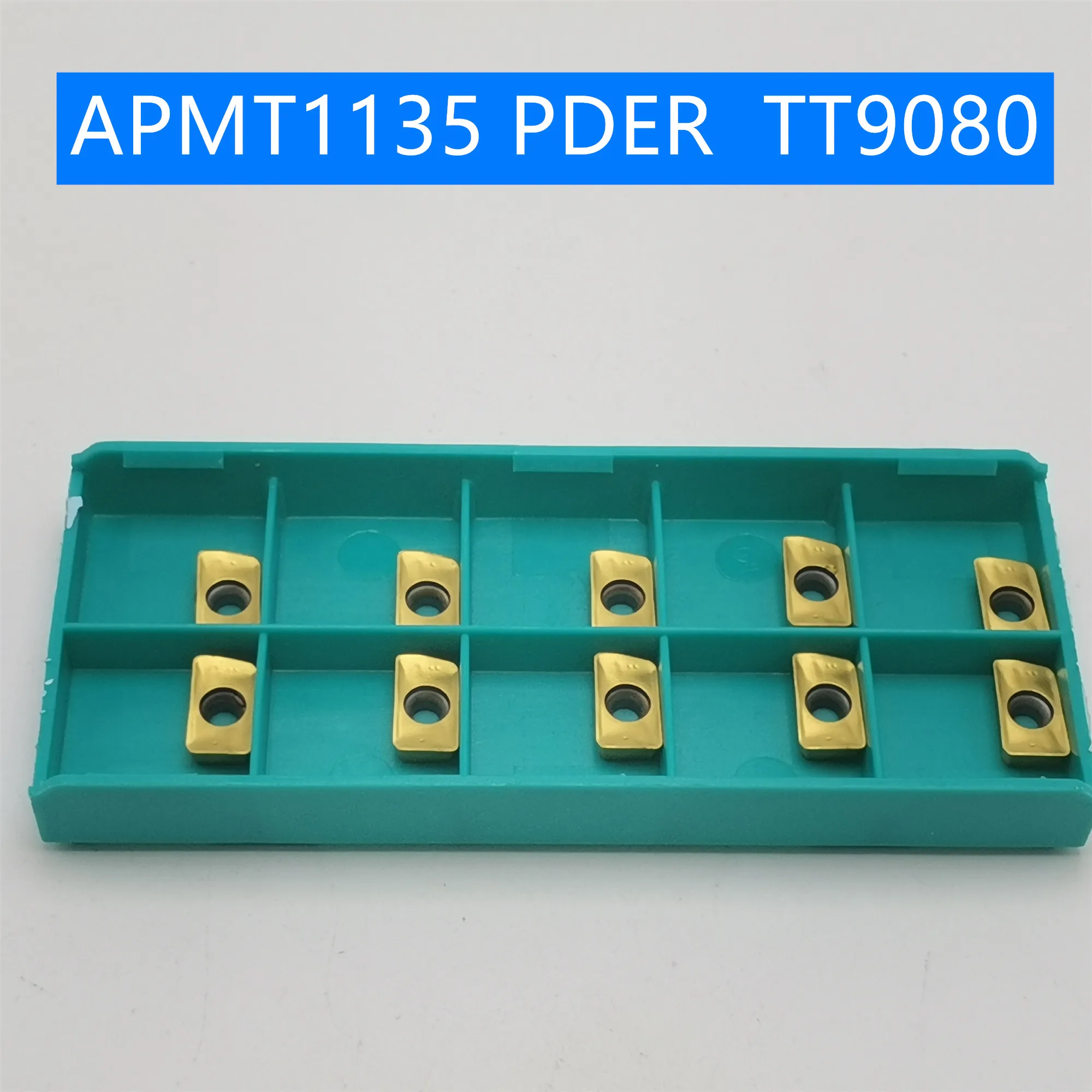 

20pcs Tungsten Carbide APMT1135 PDER TT9080 turning tool carbide insert APMT 1135 face milling cutter APMT1135PDER lathe tool