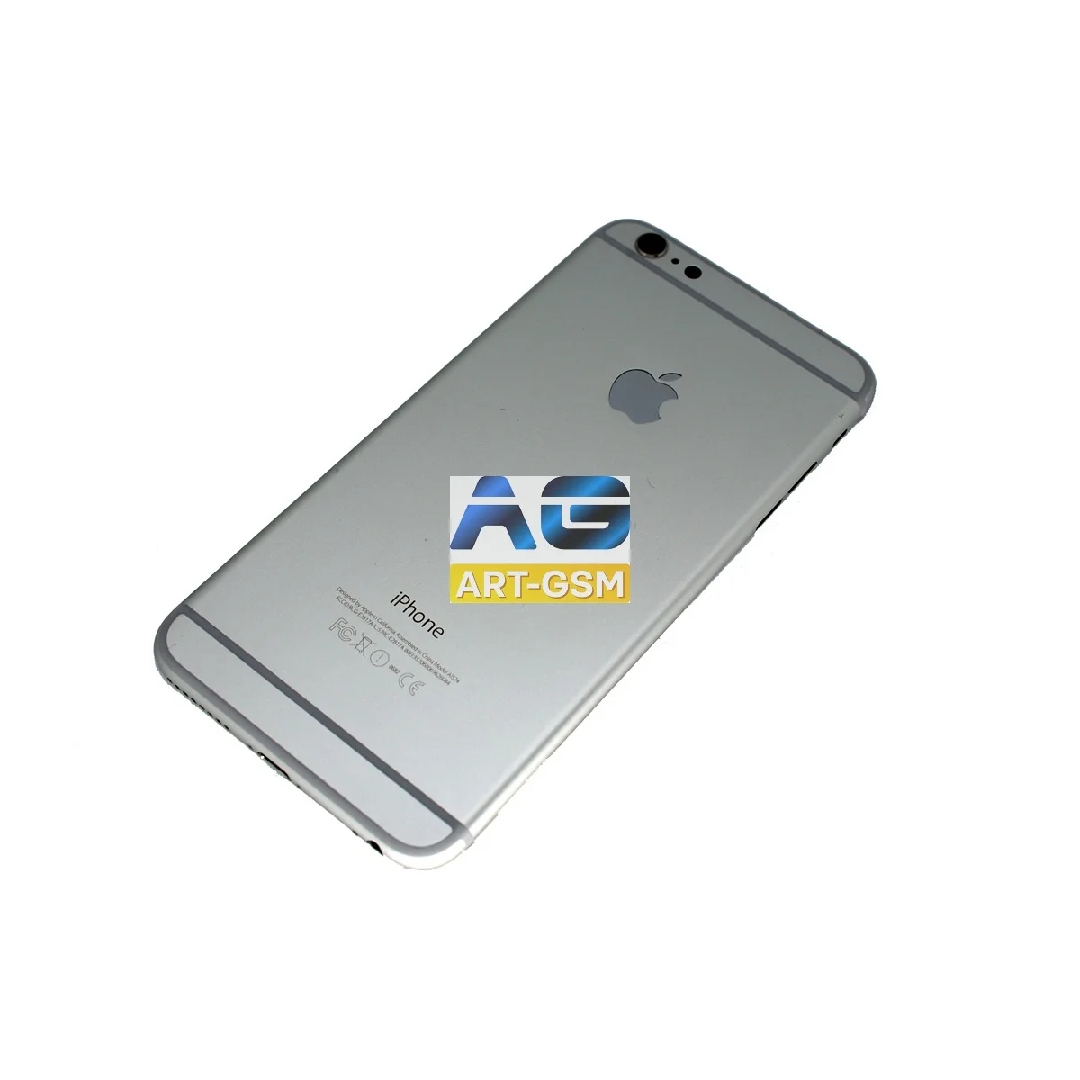 Корпусной часть(Корпус) Apple iPhone 6 Plus боковые кнопки в комплекте Silver AAA