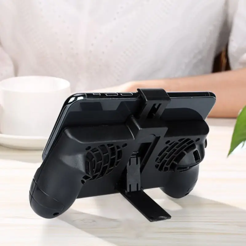 

Mobile Phone Cooler For iPhone 11 Samsung Huawei Game Phone Holder Stand Heat Sink Cooling Gamepad Controller Universal Cooler