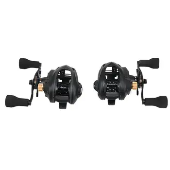 

HiMISS Rocker Arm Long Distance Casting Low-Profile Reel Fishing Reel Water Droplet Road Sub-wheel Lightweight Fishing Reel