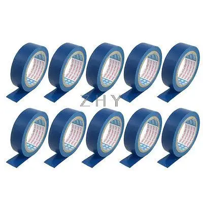 

10 Pcs Blue Self Adhesive Tape Roll for Electric Insulation
