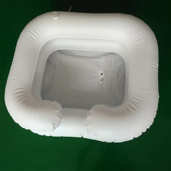 

580g Shampoo Tray Nursing Bed Elderly Shampoo Basin Disabled PVC Portable Inflatable Shampoo Bathroom Supplies 60*50cm
