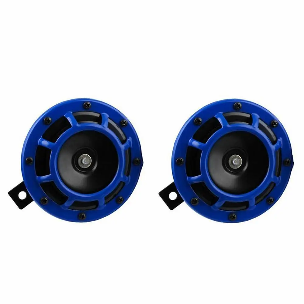 1 пара высокого и низкого электрического автомобильного рога в форме раковины с