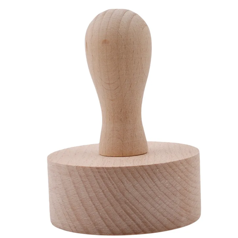 

New High Quality Wood Color Wooden Handle Espresso Powder Hammer Manufacturing Pressure Bar Handmade Base Pressure Bar