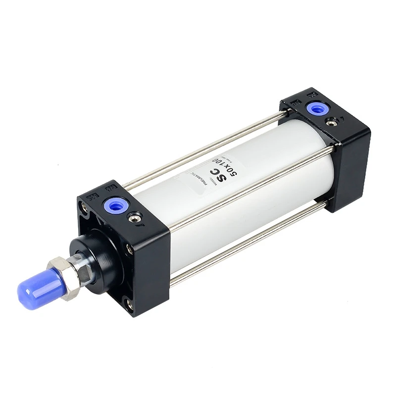 Cilindro Pneumatico AirTac SC40X200 - Doppio Effetto, Foro 40mm, Corsa 200mm (Usato)