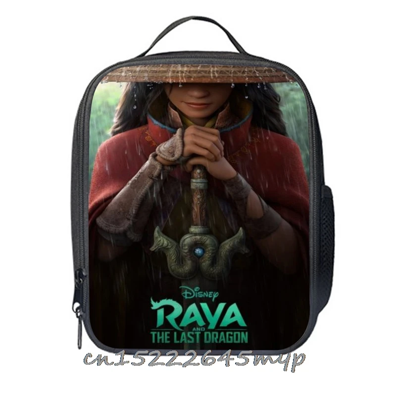 Модные сумки для обеда Raya and The Last Dragon детские школьные женские дорожные через