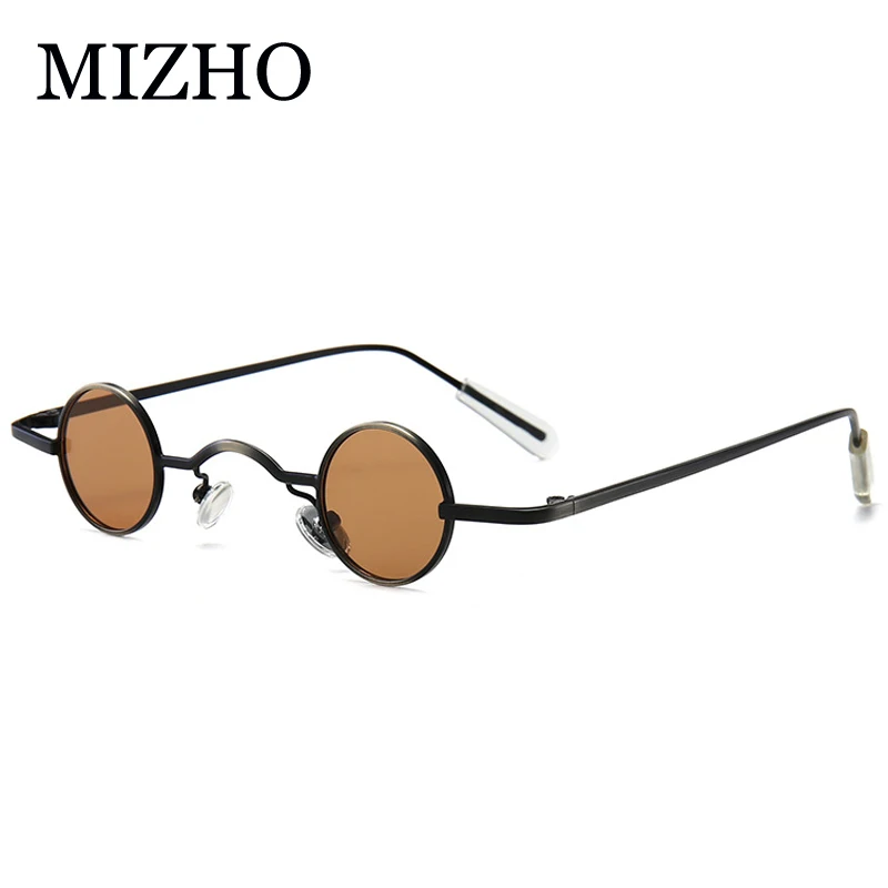 Винтажные металлические солнцезащитные очки MIZHO 2020 женские маленькие брендовые