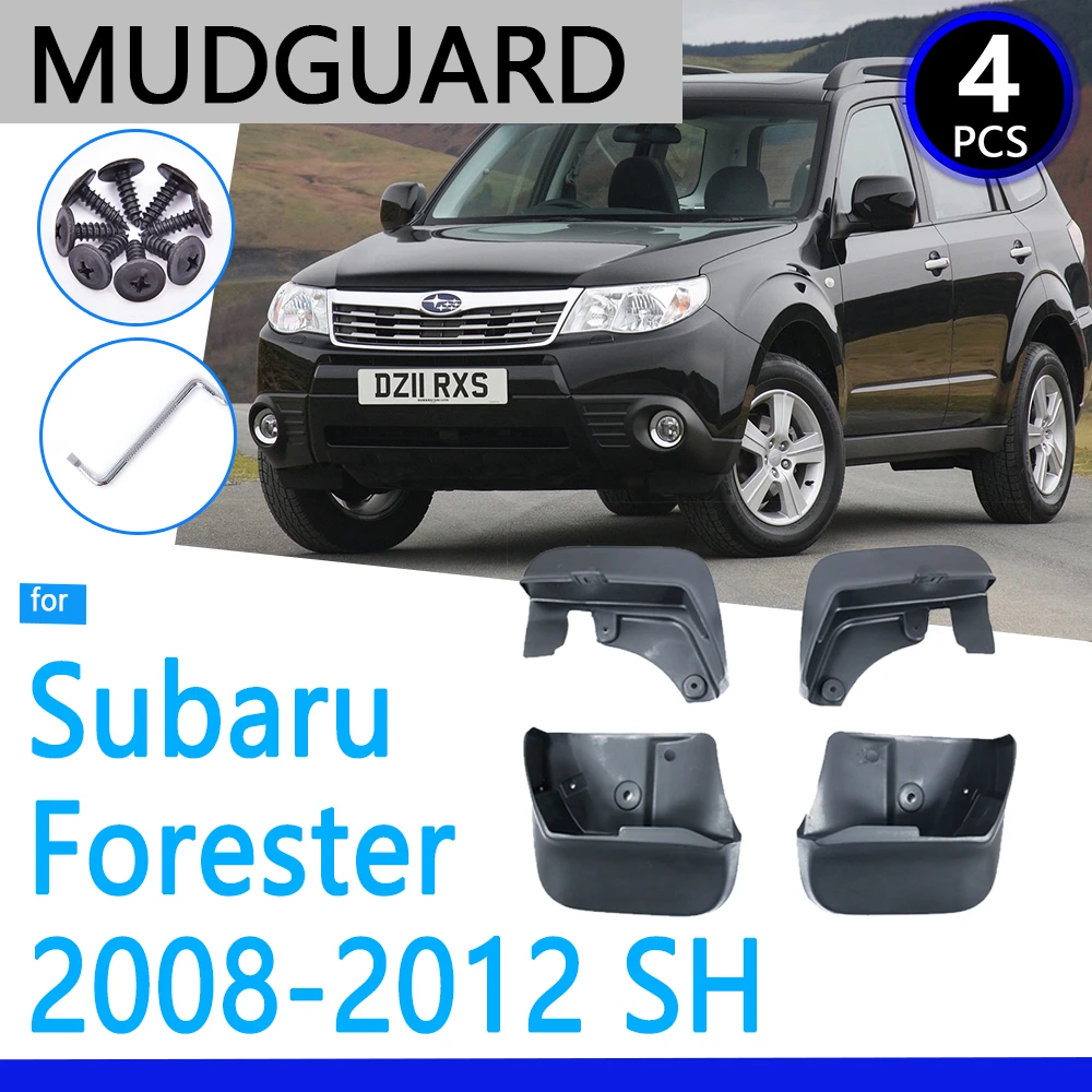 Guardabarros aptos para Subaru Forester 2008 2009 2010 2011 2012, accesorios guardabarros, piezas de repuesto|Guardabarros| - AliExpress