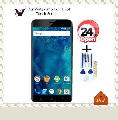 Для Vertex Impress Frost кодирующий преобразователь сенсорного экрана в сборе запасные