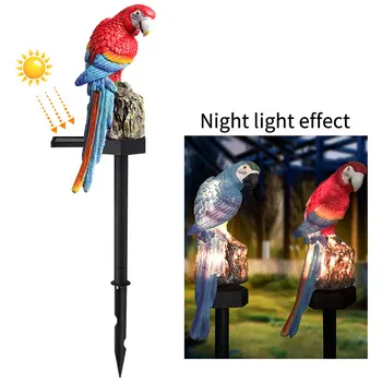 

Landscape Lamp LED Solar Power Parrot Lawn Light Waterproof Outdoor Garden Decoration Animal Shape Lamp for Garden Yard