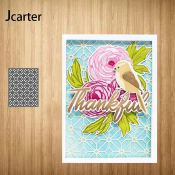 

Rectangle Flower Hollow Metal Cutting Dies Craft Stencil Scrapbooking Handmade Tools Make Album Model Punch Blade Decor Template