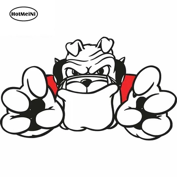 

HotMeiNi 13cm x 7.6cm for Georgia Bulldogs Cartoon Oem Car Stickers Vinyl JDM Bumper Trunk Truck Graphics Windshield Bumper