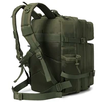 QT QY 50L Military Tactical Backpack Army Bag Hunting MOLLE Backpack GYM For Men EDC Outdoor