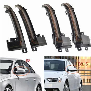 

Side Wing Rearview Mirror Indicator LED Dynamic Turn Signal Blinker Light For Audi A3 RS3 A4 B8 A5 Q3 A8 D3 A6 C7 RS6