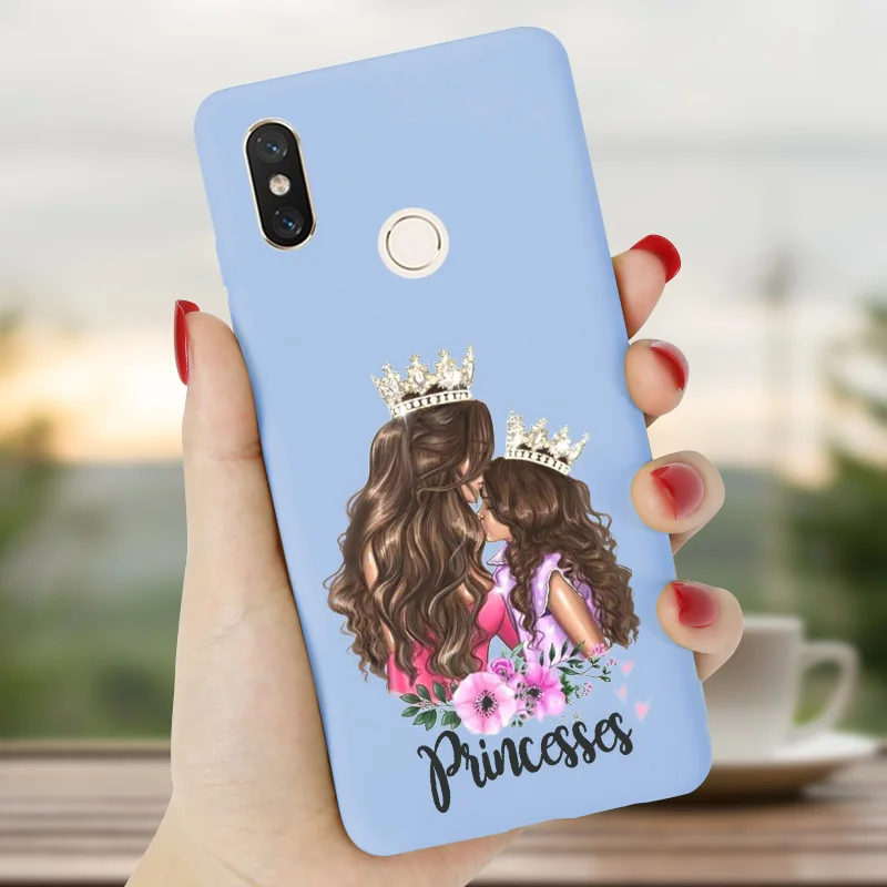 Детский чехол для телефона Super Mom Girl для Xiaomi Redmi Note 8 PRO 8 T 8 T 7 6 5 Plus 5A 6A 7A 8A чехол для Redmi 7 силиконовый чехол-бампер - Цвет: LSMM8