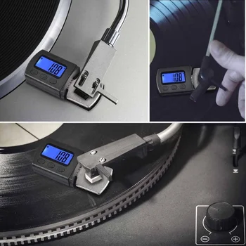 

Digital Turntable Stylus Force Scale LP vinyl player Record Electronic Scale Digital turntable vinyl record Needle manometer