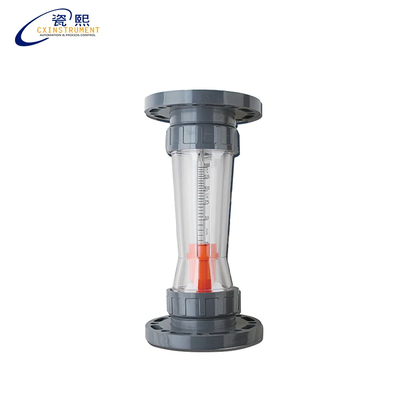 

0.4-4m3/h flow range high accuracy plastic material and mechanical display water variable area flow gauge