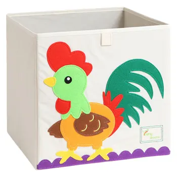 

1pc Practical Folding Square Cabinet Box Clothes Holder Cloth Storage Case Toy Storage Basket for Room Home
